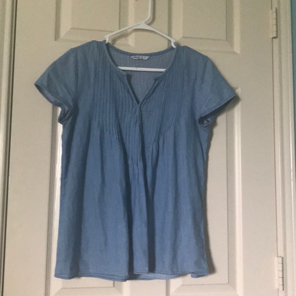 Chambray top